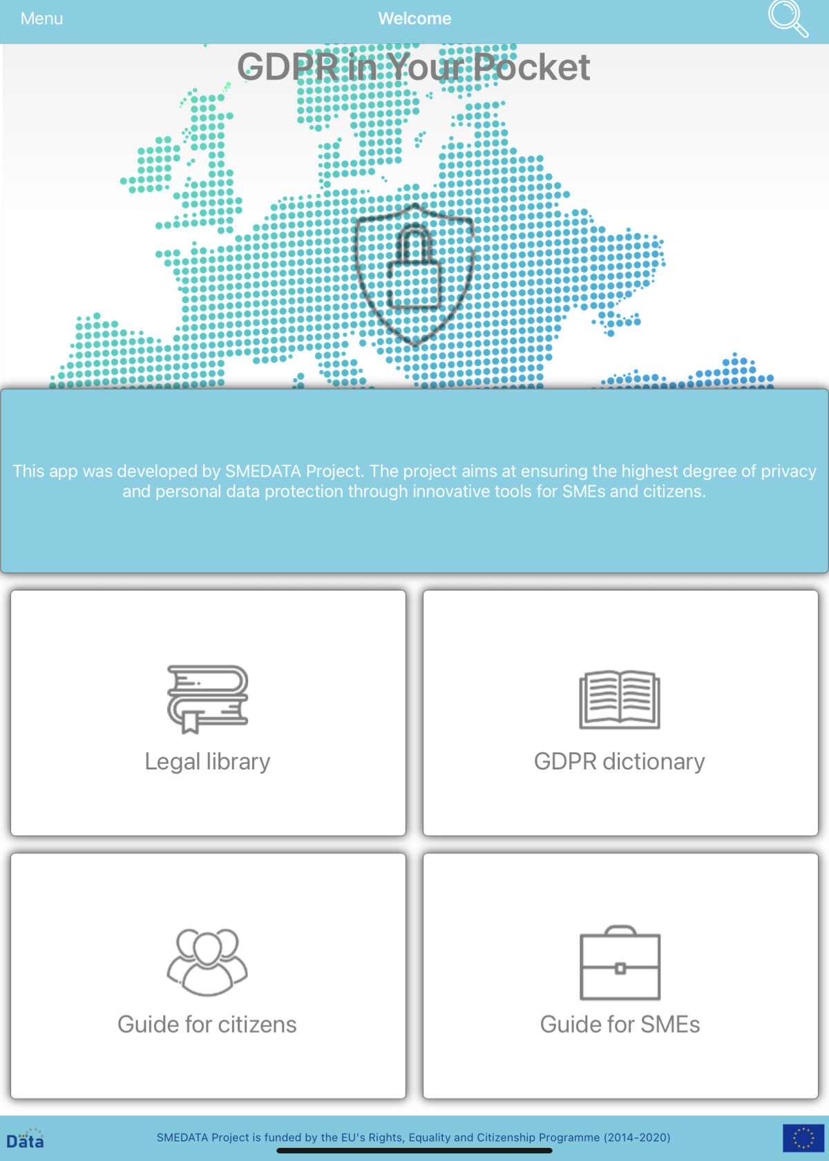 Aplik&aacute;cia GDPR do vrecka (GDPR in Your Pocket)