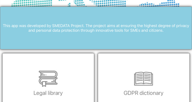 Aplik&aacute;cia GDPR do vrecka (GDPR in Your Pocket)
