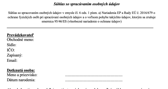 S&uacute;hlas a zamestnaneckopr&aacute;vne vzťahy